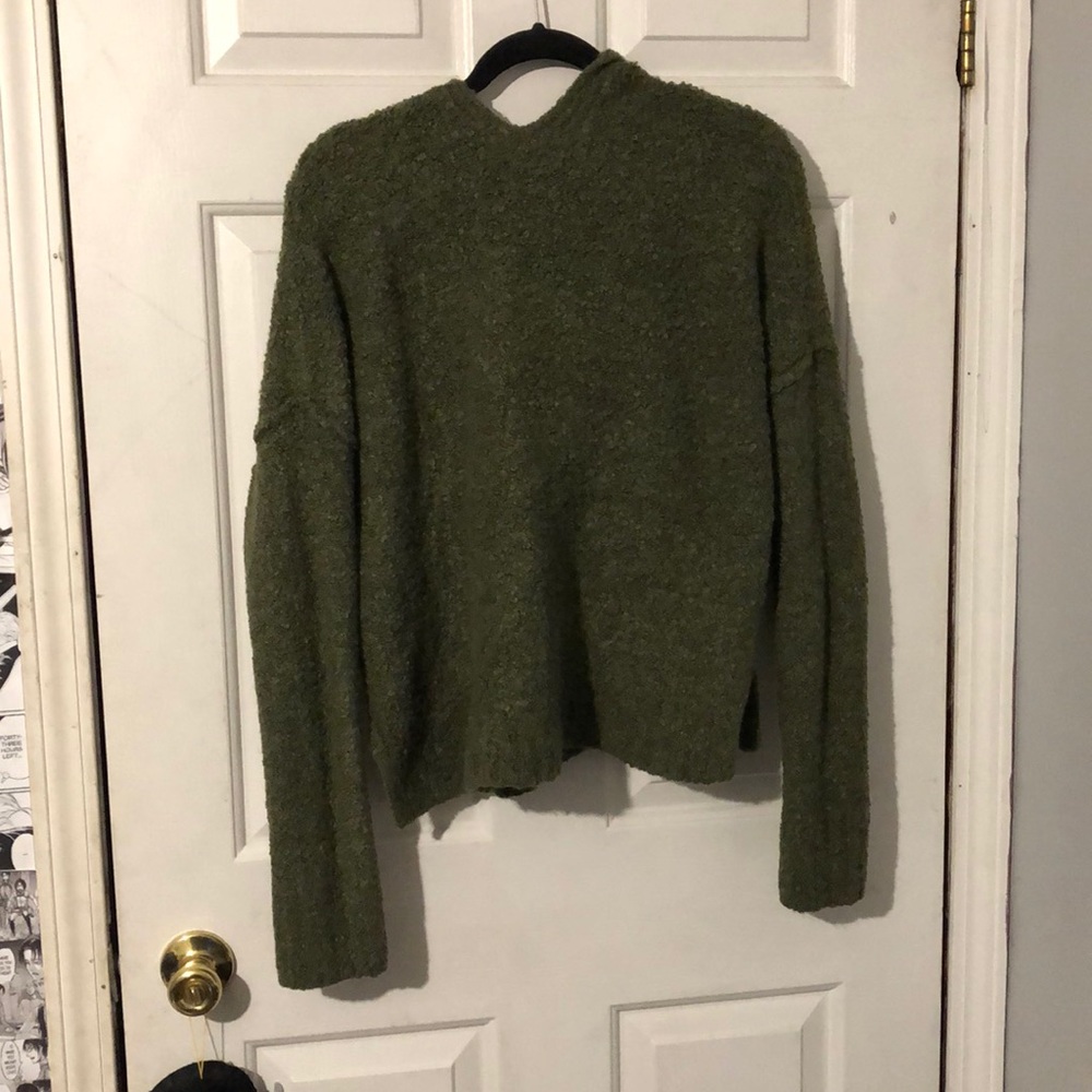 A New Day knit hoodie